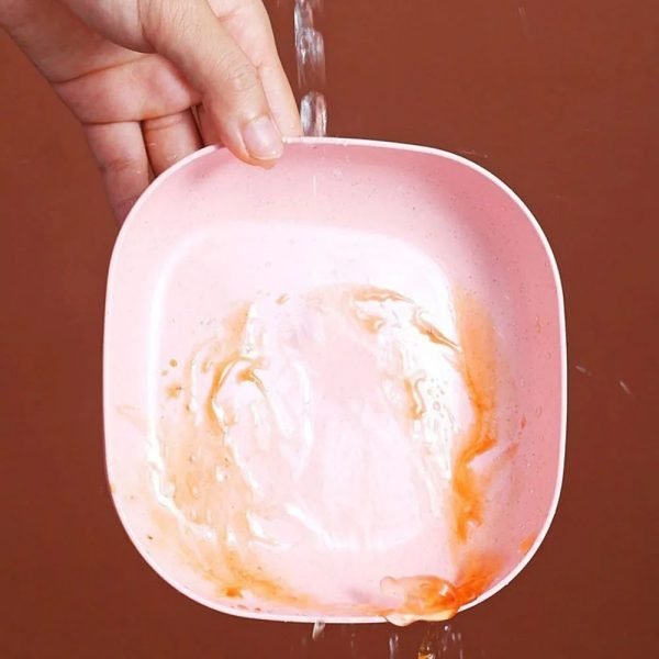 food grade plastic household dining plates | 10 pcs multi function elliptical spit bone plate set