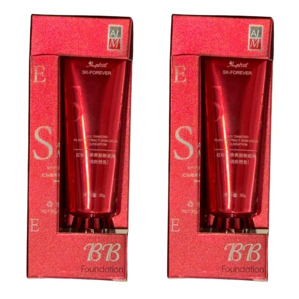 bb waterproof liquid foundation | full coverage, matte, long lasting, oil control | 30g