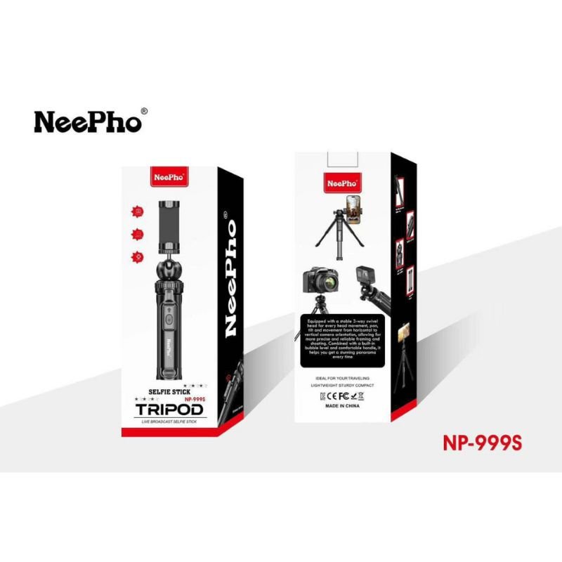 neepho np 999s selfie stick tripod | capture every moment with ease | latest edition