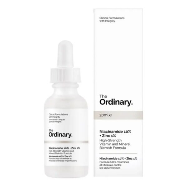 ordinary niacinamide 10% + zinc 1% serum – 30ml | oil control & skin brightening formula