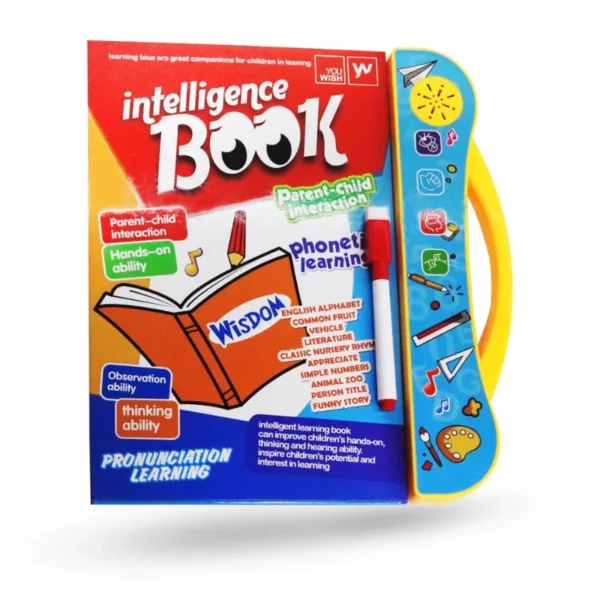 Intelligence Learning Book For Kids | Interactive English Letters Numbers And Sounds - Image 6