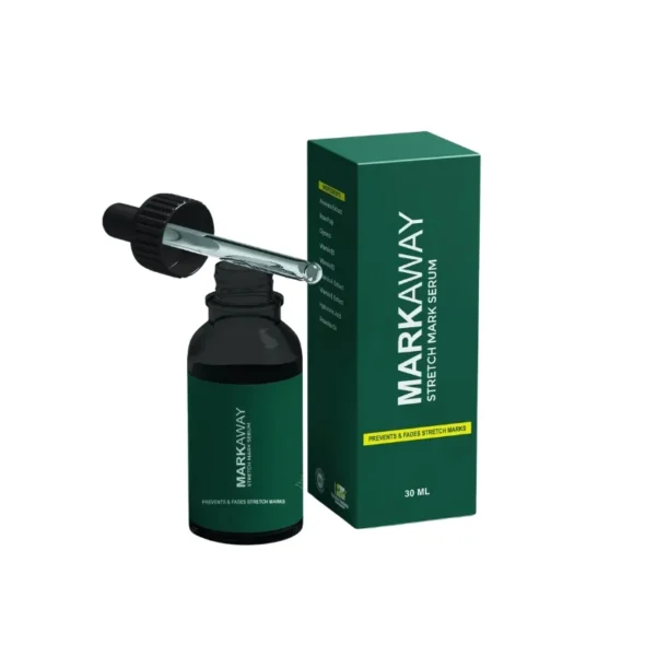 Markaway Stretch Mark Serum | Herbal Formula for Scars & Skin Elasticity | 30ml - Image 7