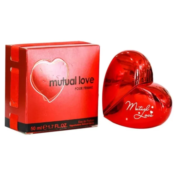 Mutual Love Perfume For Women | Heart-Shaped Bottle EDP – 50ml | Floral Fruity Long-Lasting Scent - Image 8