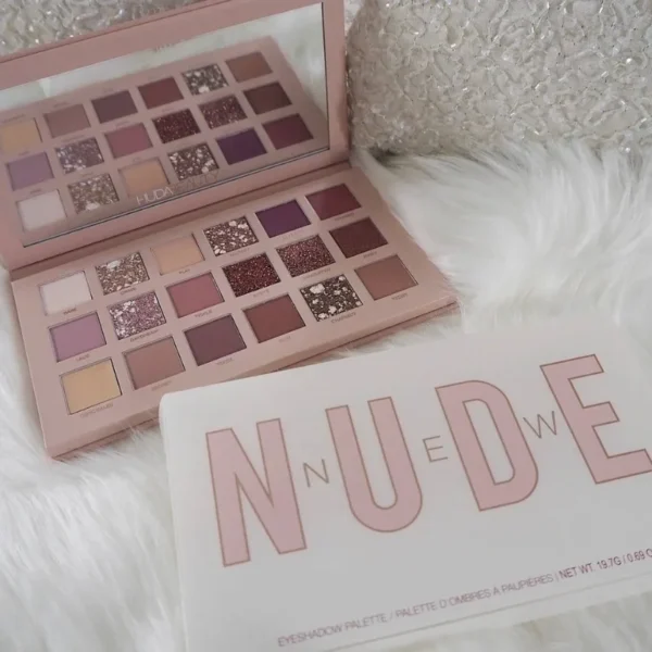 18 Colors Nude Eyeshadow Palette | Matte & Shimmer Pigmented Shades | Long-Lasting Eye Makeup - Image 10