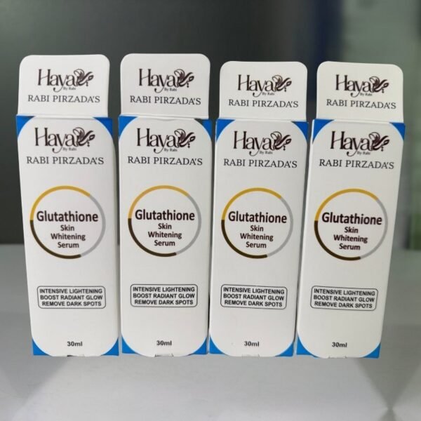 haya glutathione skin whitening serum by rabi – brightening, anti aging & dark spot remover