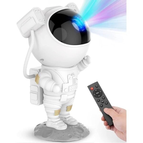 astronaut star projector night light | bring the galaxy to your room