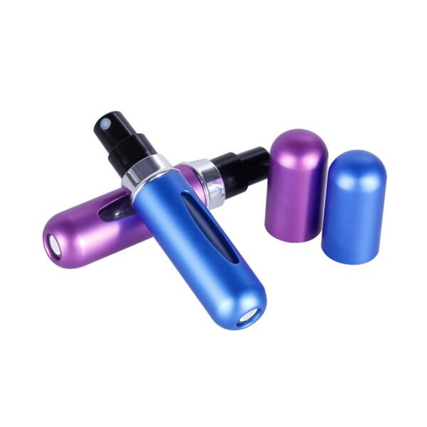 portable refillable mini perfume atomizer | travel size spray bottle | random color | 5ml/8ml