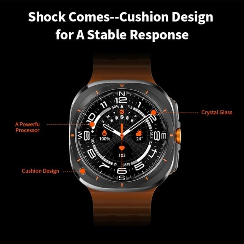 tf7 ultra smart watch | metal body, amoled display, fitness & health tracker