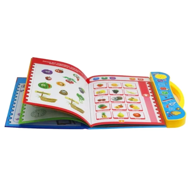 Intelligence Learning Book For Kids | Interactive English Letters Numbers And Sounds - Image 3