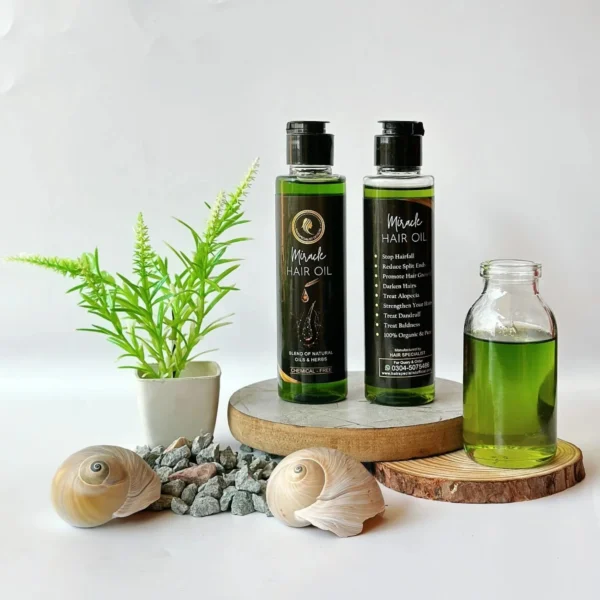 Miracle Hair Oil 150ml | Herbal Formula for Hair Growth, Strength & Shine - Image 2