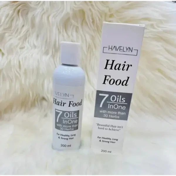 Havelyn Hair Food Oil 200ml | 7 Oils in One with 30+ Herbal Extracts for Strong & Healthy Hair - Image 4