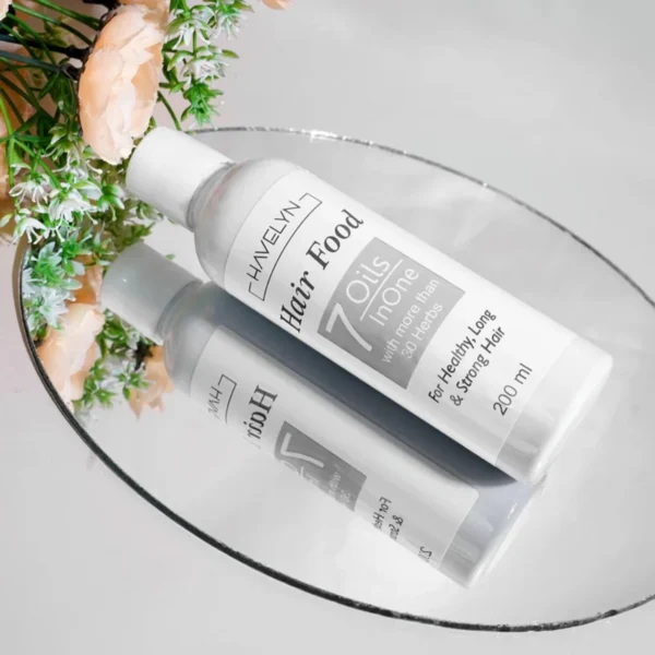 Havelyn Hair Food Oil 200ml | 7 Oils in One with 30+ Herbal Extracts for Strong & Healthy Hair - Image 2