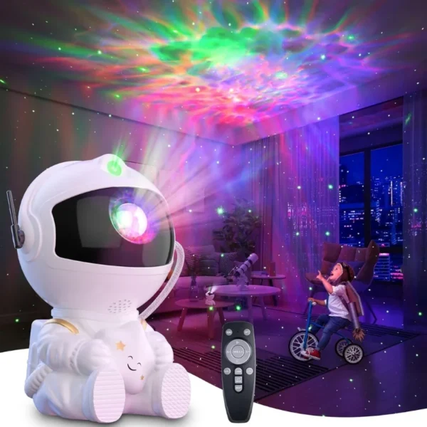 Astronaut Galaxy Projector | Star Nebula Night Light With Remote Control | Mini Astronaut Galaxy Light - Image 5