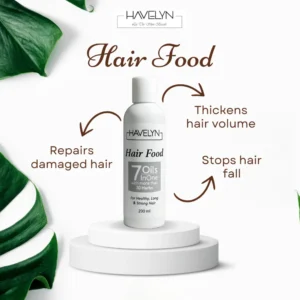 Havelyn Hair Food Oil 200ml | 7 Oils in One with 30+ Herbal Extracts for Strong & Healthy Hair