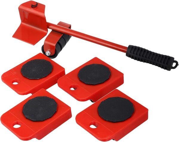 5 in 1 heavy furniture mover tool set | lifter & roller kit