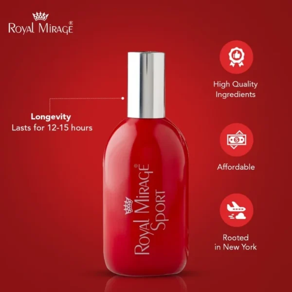 Royal Mirage Sport Eau De Cologne 120ml | Long-Lasting Unisex Perfume - Image 4