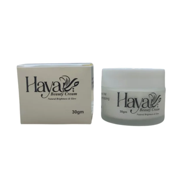 Haya Beauty Cream 30gm | Natural Brightness & Glow Formula for Radiant Skin - Image 6