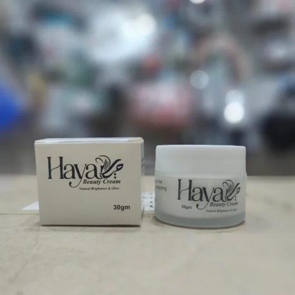 Haya Beauty Cream 30gm | Natural Brightness & Glow Formula for Radiant Skin - Image 5