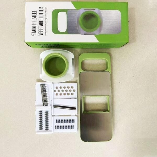 multifunctional 5 blade vegetable cutter & grater | random colors