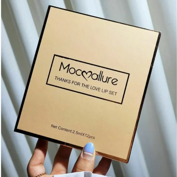 12 Pcs Mocallure Matte Liquid Lipstick Set | High Pigment | Waterproof & Long-Lasting - Image 4