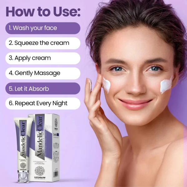 Mandelic Clear Intensely Revitalizing Cream | Brightening & Smoothing - Image 2