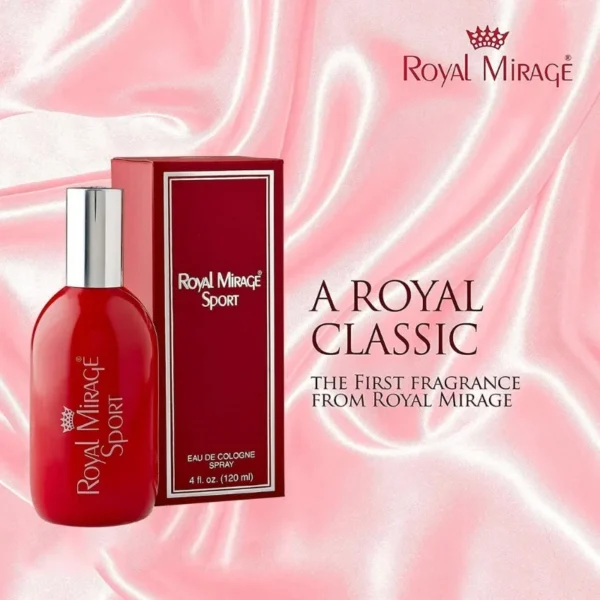 Royal Mirage Sport Eau De Cologne 120ml | Long-Lasting Unisex Perfume - Image 3