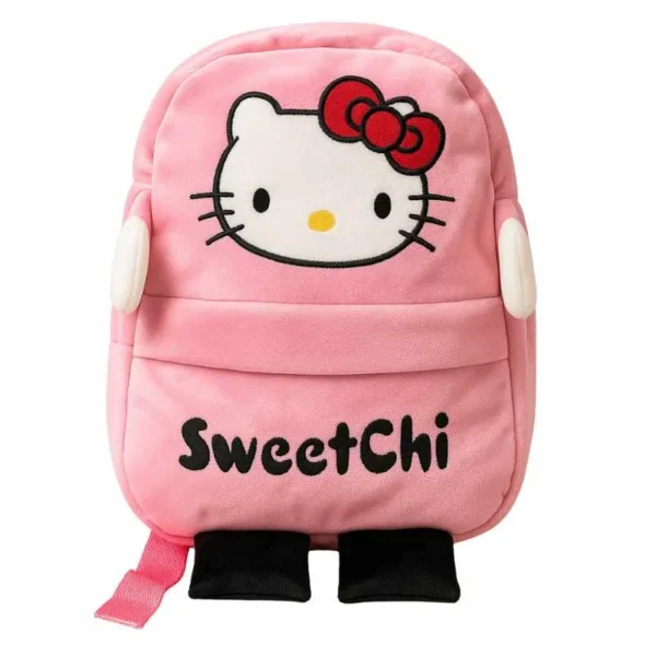 Cute Plush Sweetchi Character Backpack  | Stuffed School Bag & Gift for Kids - Image 2