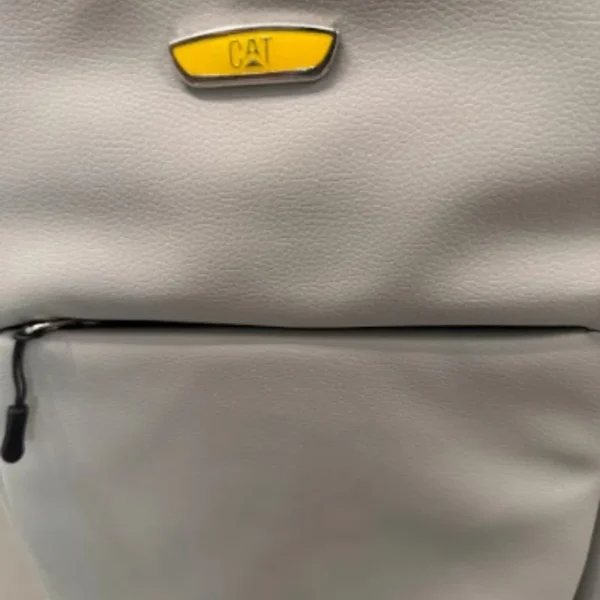 Laptop Backpack | Lightweight, Durable, Water-Resistant Travel Bag | Light Silver - Image 3