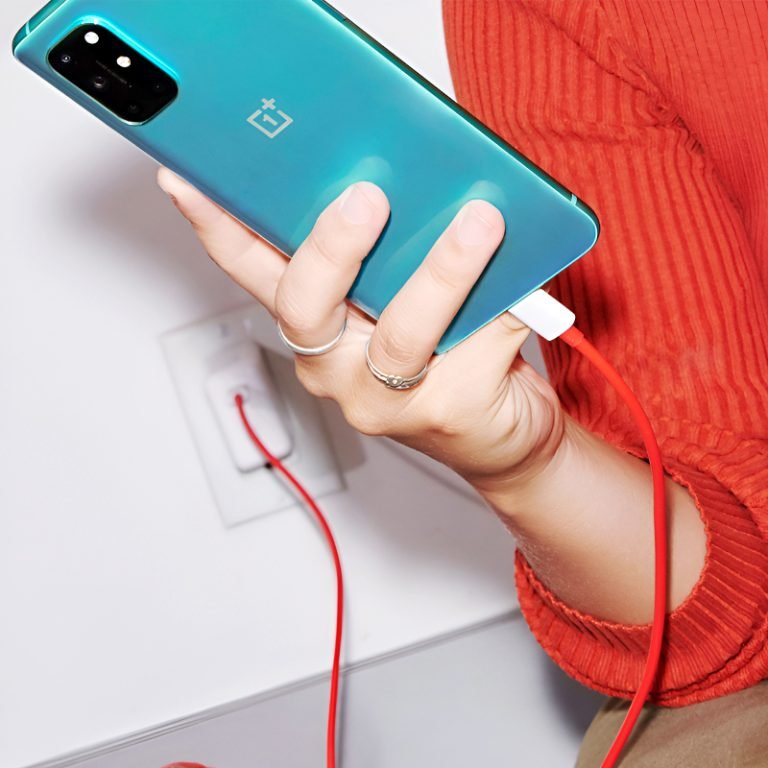 oneplus 65w warp charge power adapter with type c to type c fast charging cable